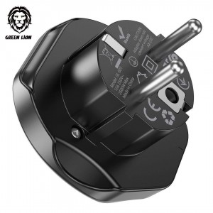 تبدیل برق سه به دو گرین لاین Green Lion Universal Conversion EU Plug 2