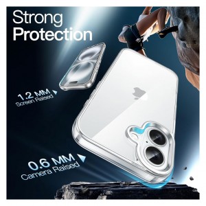قاب (گارد) شفاف ضد ضربه سری 16 گرین Green Anti-Shock Case for iPhone 16 Series