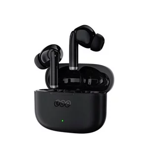 هدفون بی‌سیم QCY مدل T19 دو گوشی، با رابط بلوتوث و USB Type-C، مناسب برای آقایان و بانوان
