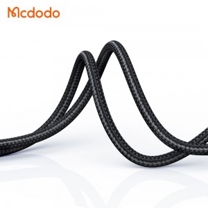 کابل شارژ سریع تایپ سی به لایتنینگ 36 وات کارپلی مک دودو مدل MCDODO CA-4820طول 1متر