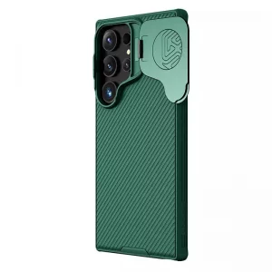 کاور نیلکین مدل Camshield Prop Leather مناسب برای گوشی موبایل سامسونگ Galaxy S24 Ultra