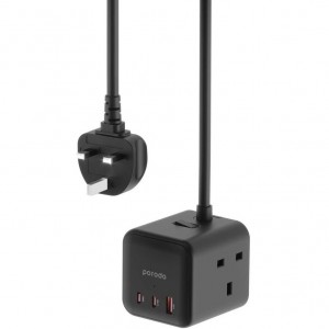 شارژر چند پورت مکعب پرودو Multi-Port GaN Power Cube Charger PD-FWCH017