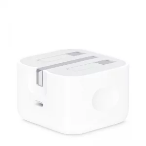 شارژر دیواری 20 وات اصلی اپل مدل Apple USB-C 20W Power Adapter A2344 سه پین