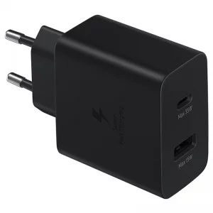 شارژر اصلی سامسونگ 35 وات سوپر فست شارژ 2 پین Samsung EP-TA220 Power Adapter Duo 35W