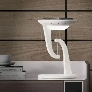 چراغ رومیزی معلق و شارژ وایرلس