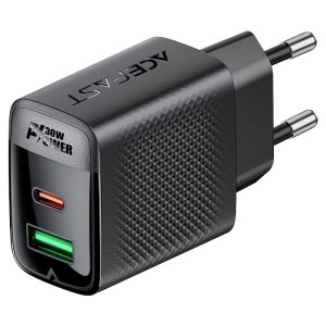 شارژر دیواری ایس فست ACEFAST A98 PD30W GaN Fast Charger توان 30 وات