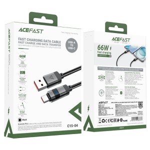 کابل Type-C ایس فست ACEFAST C15-04 طول 1.2 متر توان 66 وات
