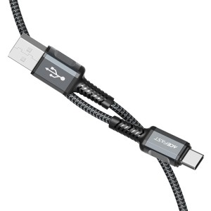 کابل Type-C ایس فست ACEFAST C1-04 طول 1.2 متر شدت جریان 3 آمپر