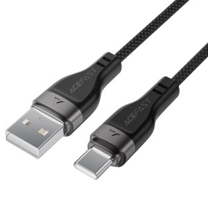کابل فنری مگنتی Type-C ایس فست ACEFAST C11-04 طول 1.2 متر توان 15 وات