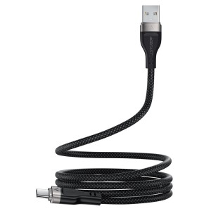 کابل فنری مگنتی Type-C ایس فست ACEFAST C11-04 طول 1.2 متر توان 15 وات