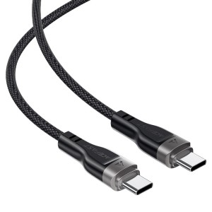 کابل فنری مگنتی Type-C به Type-C ایس فست ACEFAST C11-03 طول 1.2 متر توان 60 وات
