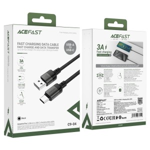کابل Type-C ایس فست ACEFAST C9-04 طول 1.2 متر توان 15 وات