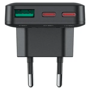 شارژر دیواری ایس فست ACEFAST A100 PD65W GaN Fast Charger توان 65 وات