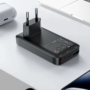 شارژر دیواری ایس فست ACEFAST A100 PD65W GaN Fast Charger توان 65 وات