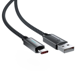 کابل Type-C ایس فست ACEFAST C19-04 طول 1.2 متر جریان 3 آمپر