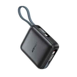 پاوربانک 10000 ایس فست ACEFAST M23 PD22.5W GaN Fast Charger توان 22.5 وات همراه با کابل متصل