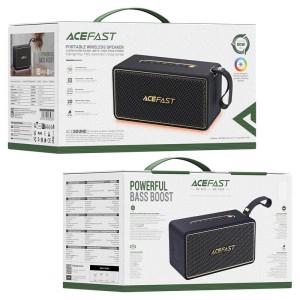 اسپیکر بلوتوث ایس فست ACEFAST K3 Max توان 80 وات رم و فلش خور