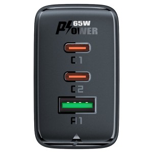شارژر دیواری ایس فست ACEFAST A41 PD65W GaN Fast Charger توان 65 وات