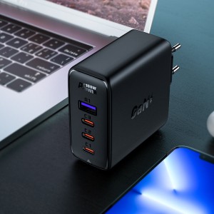 شارژر دیواری ایس فست ACEFAST A37 PD100W GaN Fast Charger توان 100 وات همراه با کابل