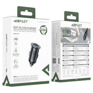 شارژر فندکی ایس فست ACEFAST B15 توان 65 وات