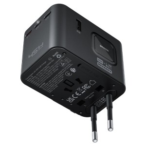 شارژر دیواری و مبدل برق ایس فست ACEFAST Z8 PD45W GaN Fast Charger توان 45 وات