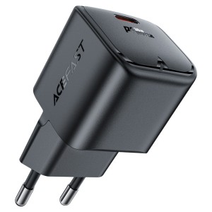 شارژر دیواری ایس فست ACEFAST A77 mini Set PD30W GaN توان 30 وات همراه با کابل