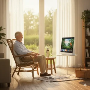 تلویزیون هوشمند قابل حمل پاورولوژی Powerology Portable FHD Smart TV PG27FWH