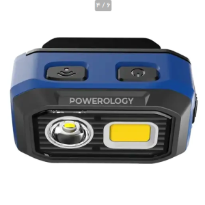 چراغ پیشانی شارژی پاورولوژی Powerology BrightVision Headlamp PWZF6578BK