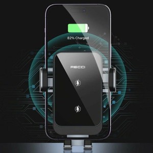 پایه نگهدارنده و شارژر بی سیم گوشی موبایل رسی مدل RHO - C36