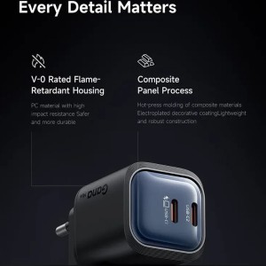 آداتور دو پورت 45 وات مک دودو Mcdodo Gana Mini Charger CH-100