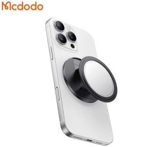پاپ سوکت چرمی و هولدر انگشتی مگنتی با آینه آرایش مک‌دودو Mcdodo MR-7912
