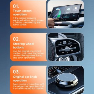 دانگل وایرلس CarPlay و Android Auto ارلدام Earldom 2in1 For Android/IOS Carplay ET-CP03