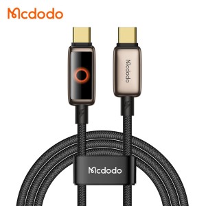 کابل شارژ دوسر تایپ سی 100 وات مک دودو Mcdodo CA-668 100W USB-C to USB-C Auto Power Off Cable