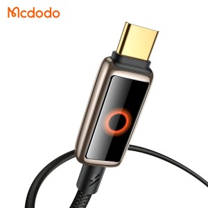 کابل شارژ دوسر تایپ سی 100 وات مک دودو Mcdodo CA-668 100W USB-C to USB-C Auto Power Off Cable