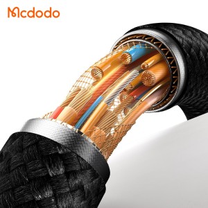 کابل شارژ دوسر تایپ سی 100 وات مک دودو Mcdodo CA-668 100W USB-C to USB-C Auto Power Off Cable