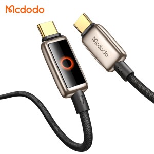 کابل شارژ دوسر تایپ سی 100 وات مک دودو Mcdodo CA-668 100W USB-C to USB-C Auto Power Off Cable