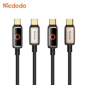 کابل شارژ دوسر تایپ سی 100 وات مک دودو Mcdodo CA-668 100W USB-C to USB-C Auto Power Off Cable