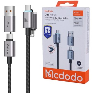 کابل چهار سر 60 وات مک دودو Mcdodo Cab Nexus MagTidi Cable CA-6560