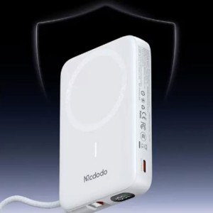 پاوربانک وایرلس 10000 با کابل متصل تایپ سی مک دودو Mcdodo Uni-Power Power Bank MC-865