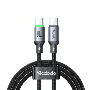 کابل شارژ دو سر تایپ سی 60 وات 2 متر مک دودو Mcdodo Cab Luma Type-C Cable CA-6871