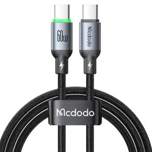 کابل شارژ دو سر تایپ سی 60 وات 3 متر مک دودو Mcdodo Cab Luma Type-C Cable CA-6872