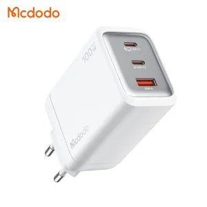 آداپتور شارژ 3 پورت 100 وات مک دودو Mcdodo Gana Mini CH-012