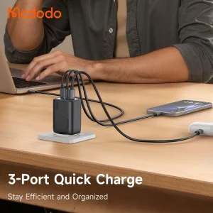 آداپتور شارژ 3 پورت 100 وات مک دودو Mcdodo Gana Mini CH-012
