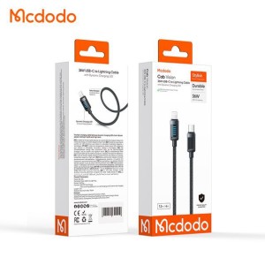 کابل شارژ لایتنینگ به تایپ سی 36 وات مک دودو Mcdodo Cab Vision Cable CA-0340