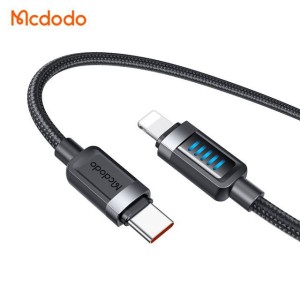 کابل شارژ لایتنینگ به تایپ سی 36 وات مک دودو Mcdodo Cab Vision Cable CA-0340