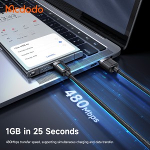 کابل شارژ تایپ سی 6 آمپر مک دودو Mcdodo Cab Vision Cable CA-0330