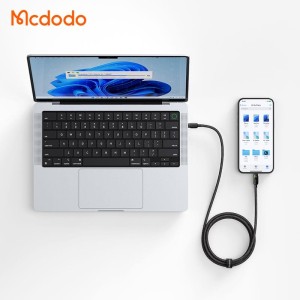 کابل شارژ دو سر تایپ سی 100 وات 1.2 متر مک دودو Mcdodo LightSync Cable CA-5620