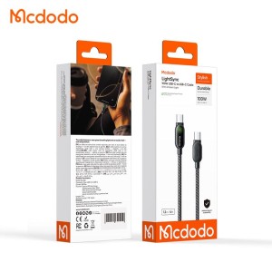 کابل شارژ دو سر تایپ سی 100 وات 1.2 متر مک دودو Mcdodo LightSync Cable CA-5620