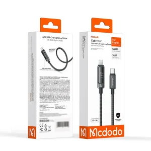 کابل تبدیل USB-C به لایتنینگ مک دودو مدل CA-888 طول 1.2 متر