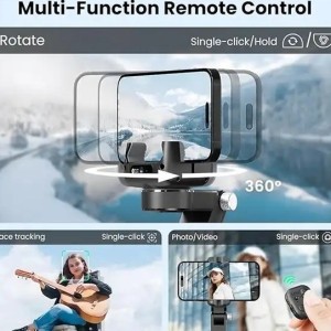 گیمبال و استبلایزر با قابلیت ردیابی 360 درجه RTAKO AI Tracking Anti-Shake Gimbal Stabilizer Q19